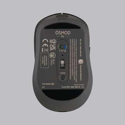 エレコム  M-MY35MBSBK (OSMOD Six USB無線/Bluetooth 充電静音マウス [6ボタン/Mサイズ] ブラック) 