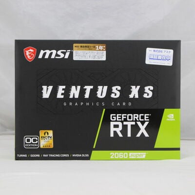 中古  MSI GeForce RTX 2060 SUPER VENTUS XS J OC（RTX 2060 SUPER 8GB） 3480033126 