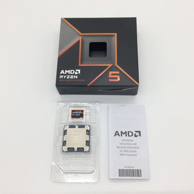 【浜松店】中古  AMD Ryzen 5 9600X (AM5/3.9GHz/38M/C6/T12/65W) 169023 