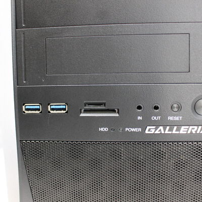 【富山本郷店】中古  THIRDWAVE GALLERIA KT(Intel Core i7 8700K/32GB/SSD500GB/DVDマルチ/NVIDIA GeForce GTX 1080 Ti 11GB/W11H64 MAR) 187420 