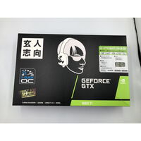 中古  玄人志向 GF-GTX1660Ti-E6GB/DF (GTX1660Ti 6G GDR6) 139076 