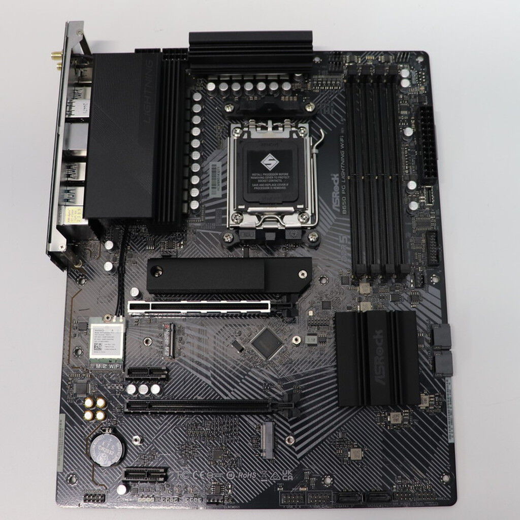 中古 ASRock B650 PG Lightning WiFi (B650 AM5 ATX DDR5