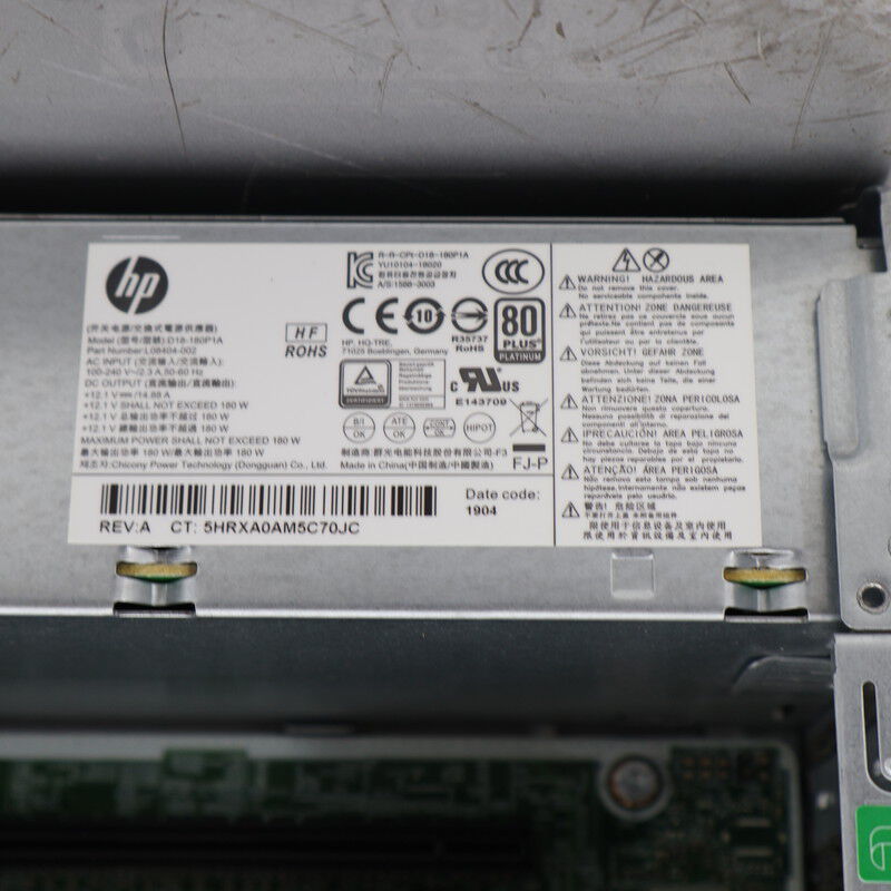 中古 HP ProDesk 600 G4 SFF(Intel Core i5 8500/16GB DDR4 (PC4