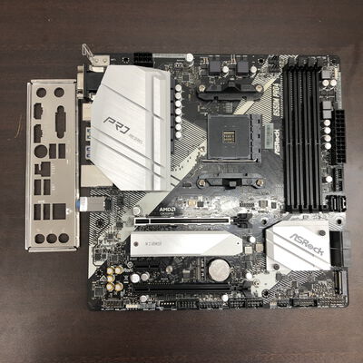 【福山ココローズ店】中古  ASRock B550M Pro4 (B550 AM4 mATX DDR4) 142938 