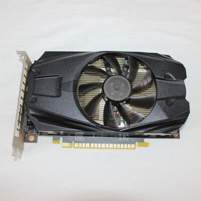 【通販センター】中古  玄人志向 GF-GTX1050Ti-4GB/OC/SF（GTX1050Ti 4GB） 3480035273 