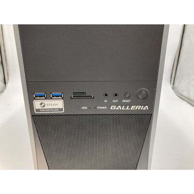 【盛岡都南店】中古  GALLERIA RJ5(Ryzen 5 2600/8GB/SSD256GB/HDD1TB/GTX1660/W10H) 4580001220 