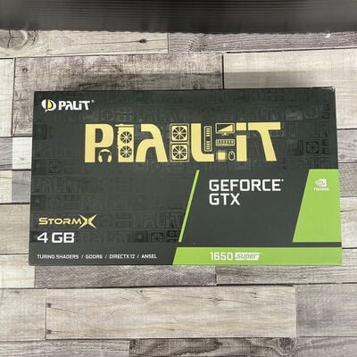 【広島店】中古  Palit Geforce GTX1650 SUPER StormX NE6165S018G1-166F (GTX1650 SUPER 4GB) 141892 