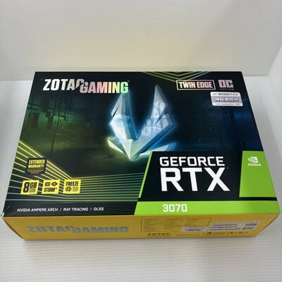 【秋葉原本店】中古  ZOTAC GAMING GEFORCE RTX3070 TWIN EDGE OC LHR 8GB 256BIT GDDR6 3410013769 