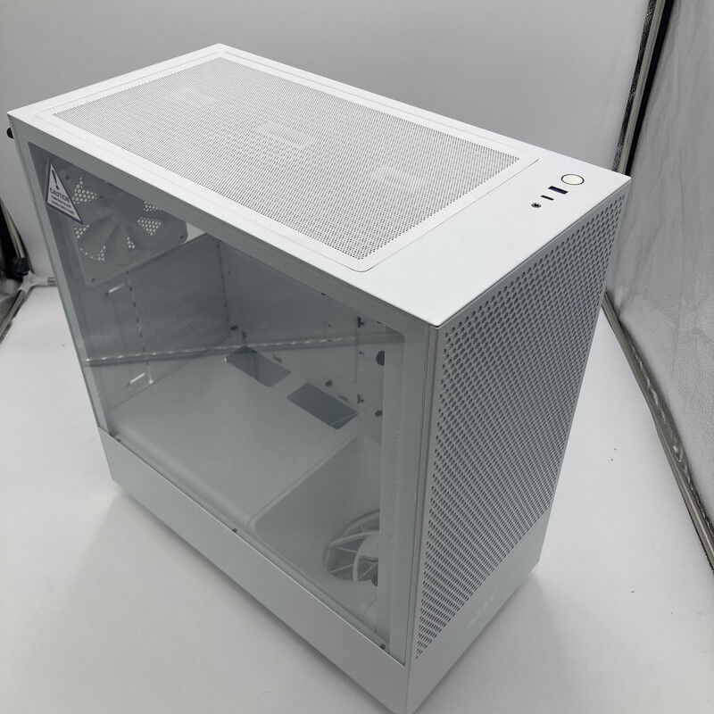 中古 NZXT CC-H51FW-01(H5 Flow WH ATX ｶﾞﾗｽ ) 4950000966 （231682