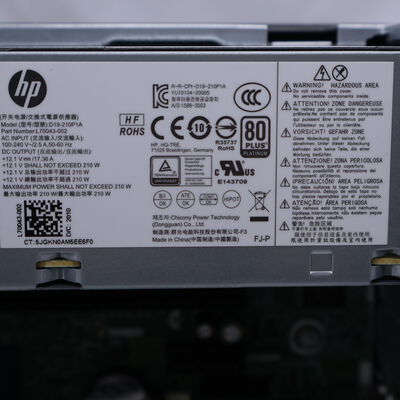 【通販センター】中古  HP ProDesk 400 G7 SFF(Intel Core i5 10500/16GB DDR4 (PC4)/SSD1TB/DVDマルチ/オンボード/W11H64 MAR) 203763 