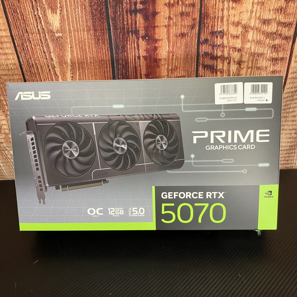 中古 ASUS PRIME-RTX5070-O12G (RTX5070 12G) 176900