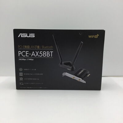 【白山FM松任店】中古  ASUS PCE-AX58BT/J (11ax 無線LAN子機 PCIe) 4950001272 