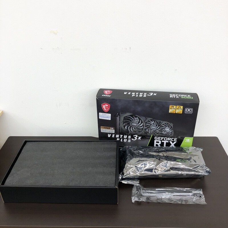 MSI RTX3080 VENTUS 3X 10G 【非LHR】 中古品 Amazon.co.jp: MSI GeForce RTX 3080 VENTUS 3X PLUS 10G OC LHR