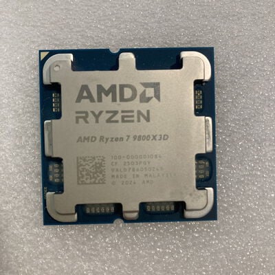 【富山本郷店】中古  AMD Ryzen 7 9800X3D (AM5/4.7/104M/C8/T16/120W) 1460025260 