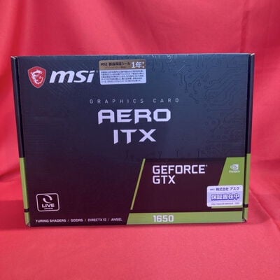 【千葉店】中古  MSI AERO ITX GeForce GTX1650 (4GB PCI-E) 3250005709 
