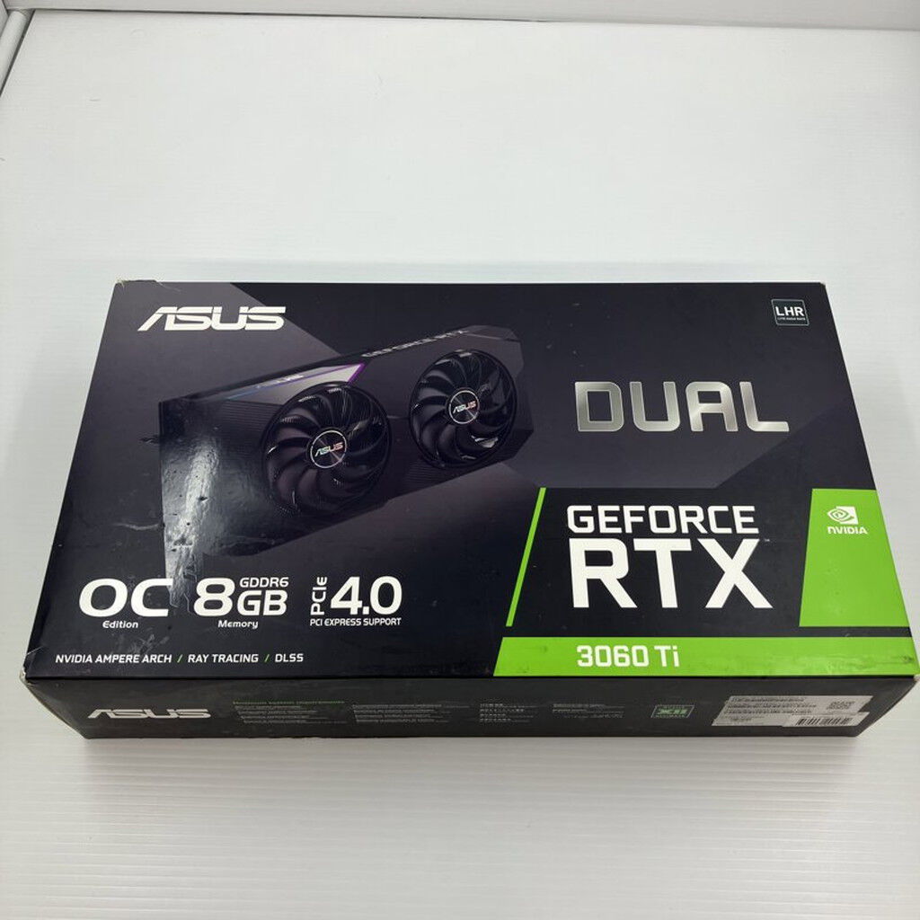 中古 ASUS DUAL-RTX3060TI-O8G-V2 (RTX3060Ti 8GB) 175522 （388168