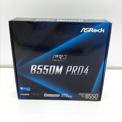 【白山FM松任店】中古  ASRock B550M Pro4 (B550 AM4 mATX DDR4) 142938 