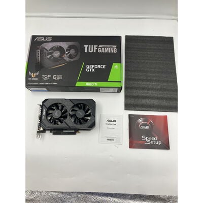 【秋葉原本店】中古  ASUS TUF-GTX1660TI-T6G-EVO-GAMING (GTX1660TI GDR6 6GB) 3410012723 