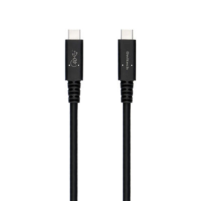 オウルテック  USB Type-C to C 充電＆データ転送ケーブル / PD100W / USB4 / 0.8m OWL-CB4CC8-BK 