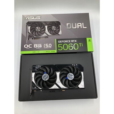 【水戸赤塚店】中古  ASUS DUAL-RTX5060TI-O8G (RTX5060Ti 8GB) 188956 