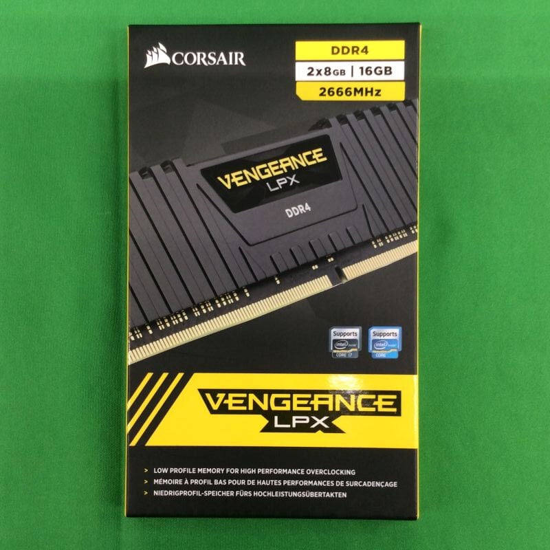 中古 8GB 2枚組(合計16GB) PC4-21300/DDR4-2666 デスクトップ用 190926