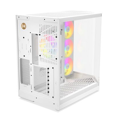 HYTE  Y50 RGB Snow White (E-ATX ガラスパネル ホワイト) 