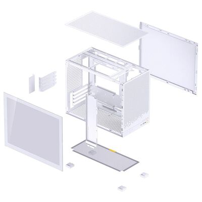 JONSBO  D32-STD-WH (MicroATX ガラス ホワイト) 