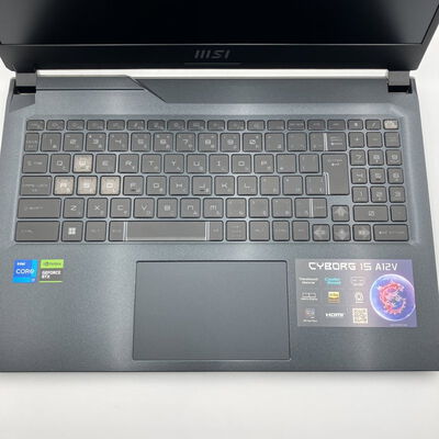 【なんば店】中古  MSI Cyborg 15 A12VF REV1.0 (i7 12650H/16GB/SSD512GB/RTX4060/WLAN/15.6FHD) 3280023877 