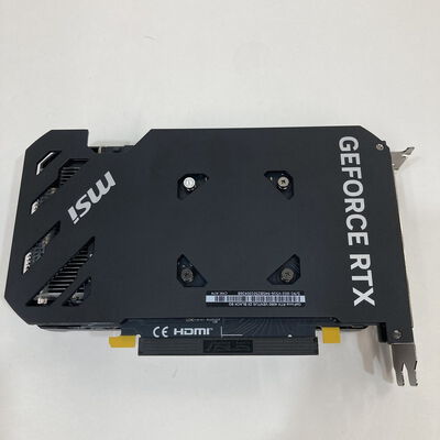 【神戸・三宮店】中古  MSI GeForce RTX 4060 Ti VENTUS 2X BLACK 8G OC?(RTX4060Ti 8GB) 158559 
