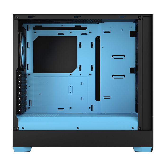 Fractal Design Pop Air RGB Cyan Core TG Clear Tint FD-C-POR1A-02 (ATX)  ドスパラ限定モデル