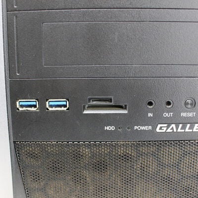 【浦添城間店(沖縄)】中古  THIRDWAVE GALLERIA KT(Intel Core i7 9700K/32GB DDR4 (PC4)/SSD500GB/DVDマルチ/NVIDIA GeForce RTX 2070 8GB/W11H64 MAR) 190843 