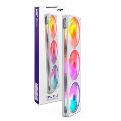 NZXT  F360 RGB V2 White RF-R236U-WF (360mm ARGB ホワイト) 