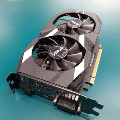 【鹿児島店】中古  ASUS DUAL-GTX1650-4G (GTX1650 4GB GDR5) 192218 
