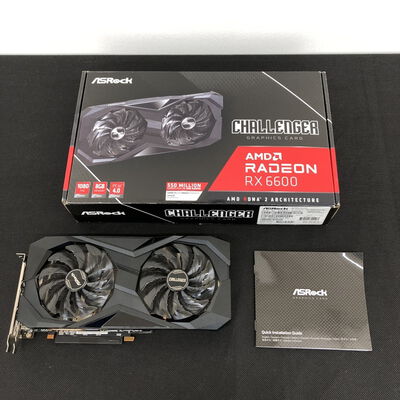 【長野稲里店】中古  ASRock RX6600 CLD 8G(RX 6600 8GB) 147695 