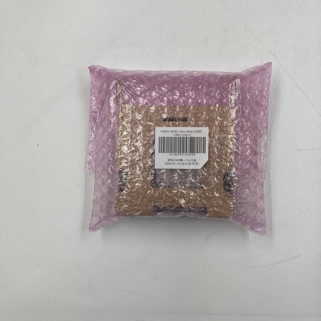 中古 INTEL Core Ultra 5 225F (1851/3.3G/20M/C10/T10) 175015