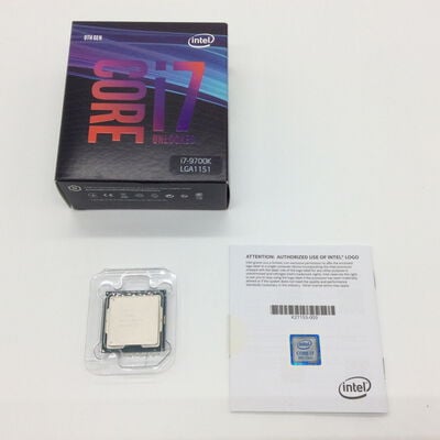 【浜松店】中古  INTEL Core i7 9700K (1151/3.60GHz/12M/C8/T8) 138481 