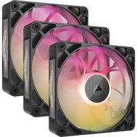 Corsair  iCUE LINK RX120 MAX RGB Triple Fans Starter Kit CO-9051034-WW (3個パック ブラック) 