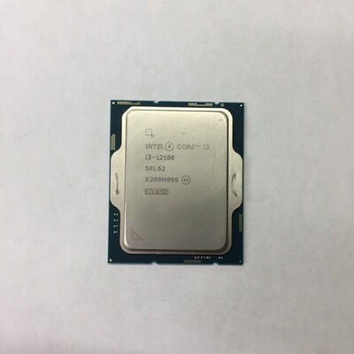 【千葉店】中古  INTEL Core i3 12100  (1700/3.3G/12M/C4/T8) 148616 