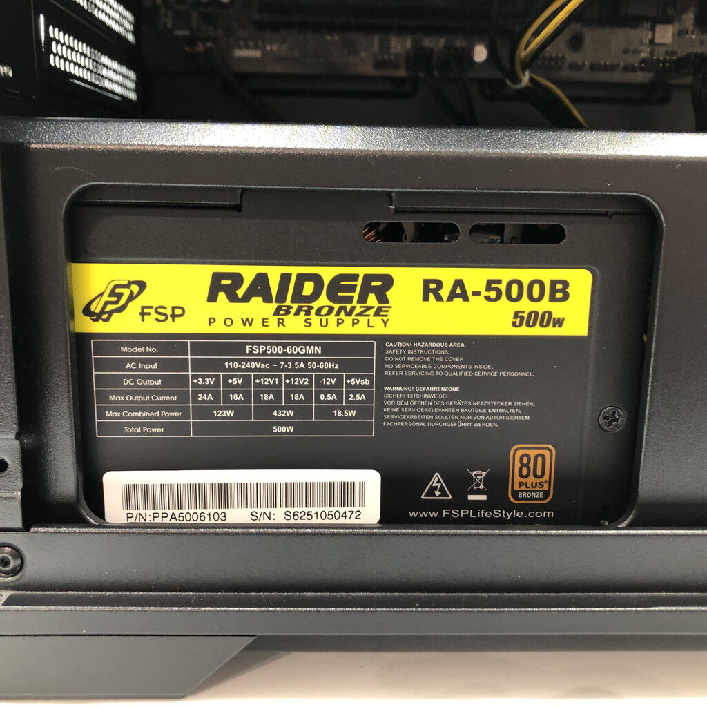 中古 自作PC(Ryzen 7 7700X/32GB/SSD1TB/RX9060XT 16GB) 4680002713