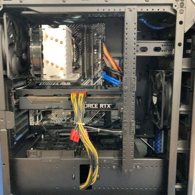 【前橋ｲﾝﾀｰｱｶﾏﾙ店】中古  GALLERIAゲーミングデスクトップ(i7 11700/16GB/SSD1TB/RTX3070/W11H) 4540002596 