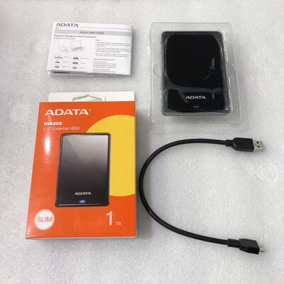 【甲府飯田店】中古  ADT AHV620S-1TU31-CBK-DP (USB3.2 ﾎﾟｰﾀﾌﾞﾙHDD 1TB) 4720002168 