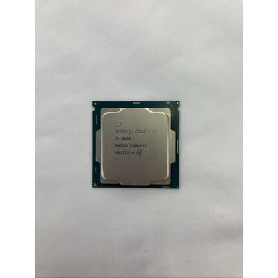 【仙台店】中古  INTEL Core i3 8100 (1151/3.60GHz/6M/C4/T4) 136202 