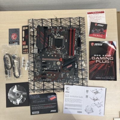 【静岡東瀬名店】中古  MSI MPG Z390 GAMING PLUS (Z390 1151 ATX DDR4) 138852