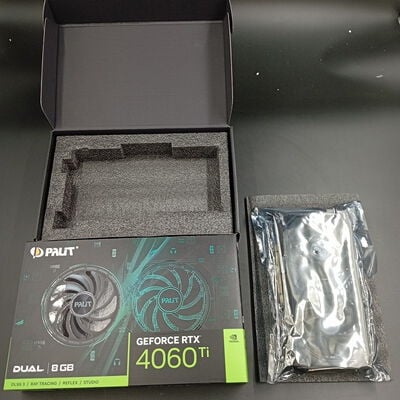 【大須店】中古  Palit NE6406T019P1-1060D (RTX4060Ti Dual 8G) 175562 