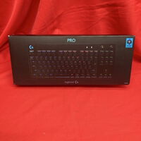 中古  Logicool G-PKB-002CK (有線 ｹﾞｰﾐﾝｸﾞｷｰﾎﾞｰﾄﾞ) 158801 