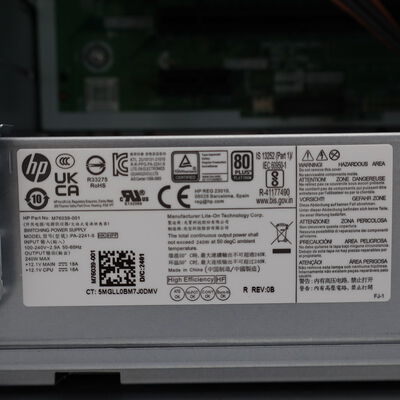 【通販センター】中古  HP HP Pro SFF 400 G9(Intel Core i5 14500/32GB DDR5 (PC5)/SSD512GB/DVDマルチ/オンボード/W11H64 MAR) 195875 