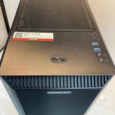 【京都店】中古  FRONTIER FRGH570/WS606 (Core i7 10700F/32GB/SSD1TB/なし/RTX3070Ti 8GB) 3180006807 