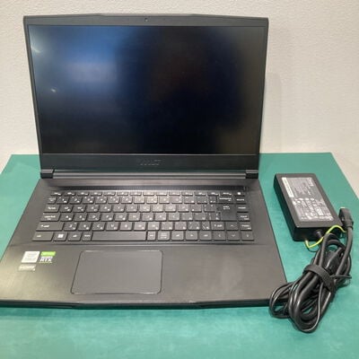 【浦添城間店(沖縄)】中古  MSI GF63 Thin 10UC-696JP (i7-10750H/16GB/SSD512GB/RTX3050/WLAN/15.6FHD) 3280022414 