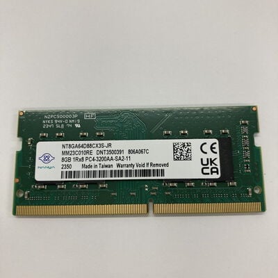 【神戸・三宮店】中古  DDR4 PC4-25600 8GB SODIMM ノート用 148256 