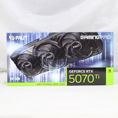 【通販センター】中古  Palit NE7507T019T2-GB2031Y(RTX5070Ti GamingPro V1 3480034867 